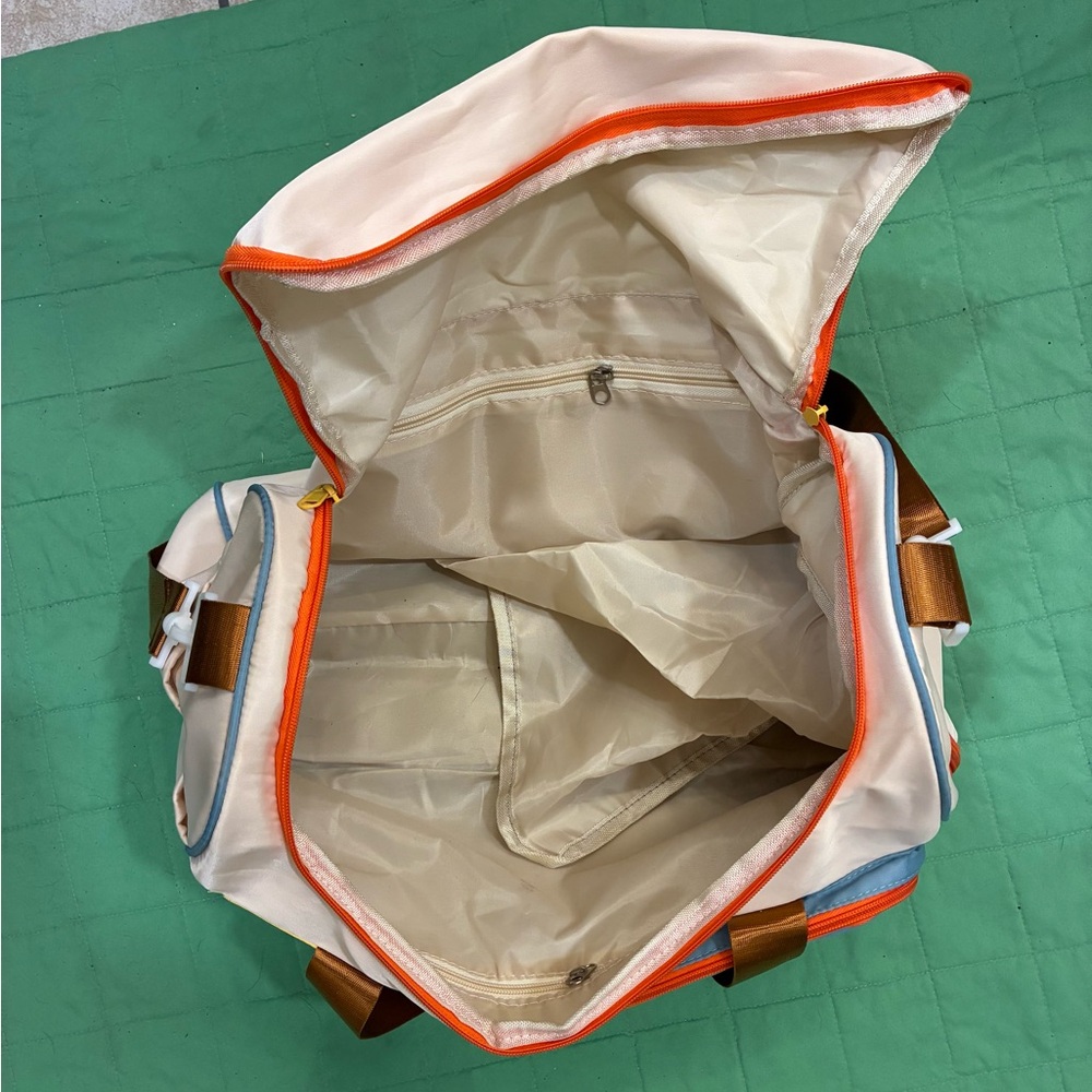 Color Block Duffel Bag Never Used - Picture 6 of 7